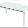 Стол CORNER 120 MATTE STATUARIO керамика/ белый каркас заказать по цене 60 165 руб. в Нижнем Новгороде