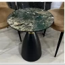 Стол журнальный Halmar MORENA (зеленый/черный/золотой) заказать по цене 24 695 руб. в Нижнем Новгороде