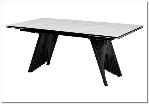 Стол IVAR 180 MARBLES KL-99 Белый мрамор итальянская керамика заказать по цене 105 995 руб. в Нижнем Новгороде