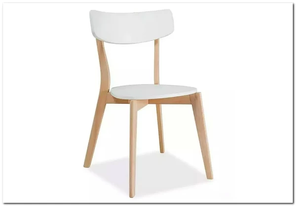 Стул кухонный Signal TIBI (белый/дуб беленый) заказать по цене 9 676 руб. в Нижнем Новгороде Стул кухонный Signal TIBI (белый/дуб беленый) заказать по цене 9 676 руб. в Нижнем Новгороде
