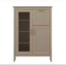 Тумба-витрина Classic глиняный серый KOM1W1D1B BRW заказать по цене 28 520 руб. в Нижнем Новгороде