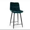 Барный стул Signal CHIC H-2 VELVET (зеленый/черный) заказать по цене 12 364 руб. в Нижнем Новгороде