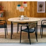 Стол обеденный Halmar PIVOT 102 (дуб артизан/черный) заказать по цене 31 390 руб. в Нижнем Новгороде