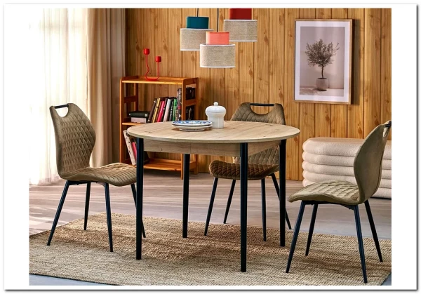 Стол обеденный Halmar PIVOT 102 (дуб артизан/черный) заказать по цене 31 390 руб. в Нижнем Новгороде Стол обеденный Halmar PIVOT 102 (дуб артизан/черный) заказать по цене 31 390 руб. в Нижнем Новгороде