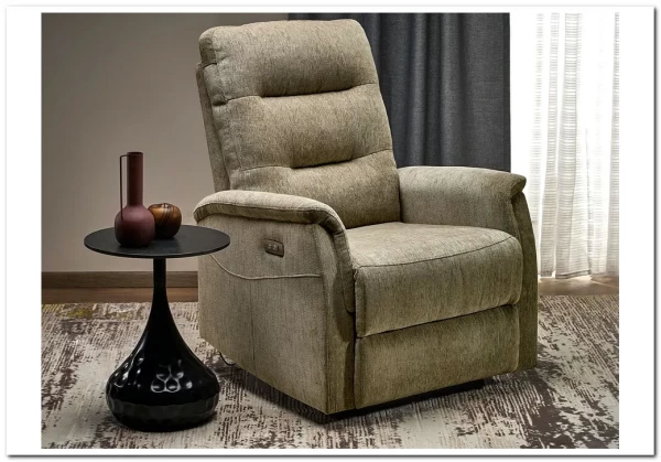 Кресло HALMAR JAMAL оливковый заказать по цене 51 567 руб. в Нижнем Новгороде Кресло HALMAR JAMAL оливковый заказать по цене 51 567 руб. в Нижнем Новгороде