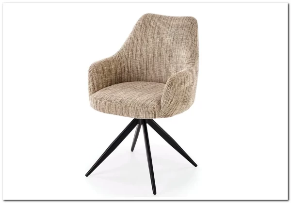 Стул кухонный Halmar K564 поворотный (бежевый/черный) заказать по цене 22 520 руб. в Нижнем Новгороде Стул кухонный Halmar K564 поворотный (бежевый/черный) заказать по цене 22 520 руб. в Нижнем Новгороде