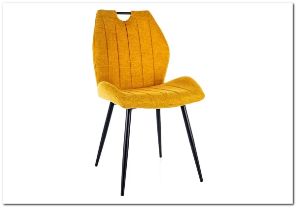 Стул кухонный Signal ARCO Brego 68 (карри/черный) заказать по цене 11 012 руб. в Нижнем Новгороде Стул кухонный Signal ARCO Brego 68 (карри/черный) заказать по цене 11 012 руб. в Нижнем Новгороде