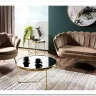 Кресло SIGNAL CAMELLIA Velvet Bluvel 52 (античный розовый/золотой) заказать по цене 27 417 руб. в Нижнем Новгороде