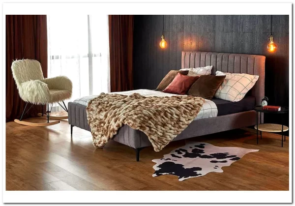 Кровать HALMAR FRANCESCA (светло-серый/черный) 160/200 заказать по цене 51 315 руб. в Нижнем Новгороде Кровать HALMAR FRANCESCA (светло-серый/черный) 160/200 заказать по цене 51 315 руб. в Нижнем Новгороде