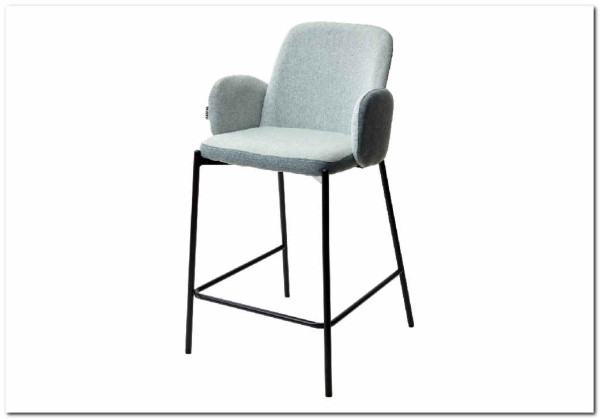 Полубарный стул NYX (H=65cm) VF113 светлая мята / VF115 серо-зеленый заказать по цене 9 225 руб. в Нижнем Новгороде