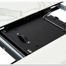 Стол VOLAND BIANCO TL-45 испанская керамика/ BLACK "белый мрамор" заказать по цене 48 660 руб. в Нижнем Новгороде