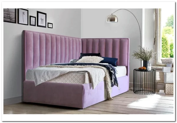 Угловая кровать Адель 90/120/140/160/180/200х200 Soft Time заказать по цене 67 575 руб. в Нижнем Новгороде Угловая кровать Адель 90/120/140/160/180/200х200 Soft Time заказать по цене 67 575 руб. в Нижнем Новгороде