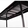 Стол CREMONA 140 HIGH GLOSS STATUARIO Белый мрамор глянцевый керамика/ черный каркас заказать по цене 74 610 руб. в Нижнем Новгороде