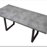 Стол ЛОФТ Бетон Портленд/ Черный 138 заказать по цене 22 500 руб. в Нижнем Новгороде