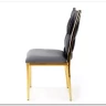 Стул кухонный K436  Halmar (серый/золотой) заказать по цене 17 774 руб. в Нижнем Новгороде