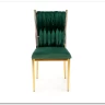Стул кухонный K436  Halmar (темно-зеленый/золотой) заказать по цене 17 774 руб. в Нижнем Новгороде