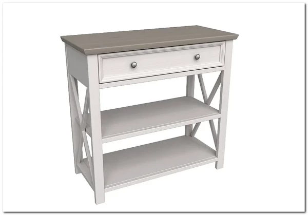 Консоль Форест белый воск/антрацит заказать по цене 21 489 руб. в Нижнем Новгороде