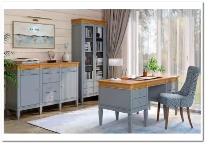 Кабинет и библиотека из сосны Ольса