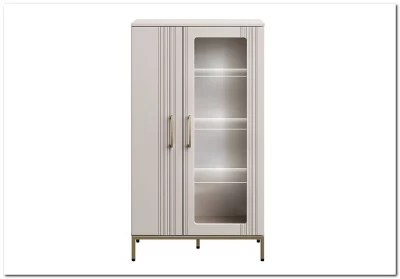 Тумба-витрина Бетти кашемир 1V1D BRW