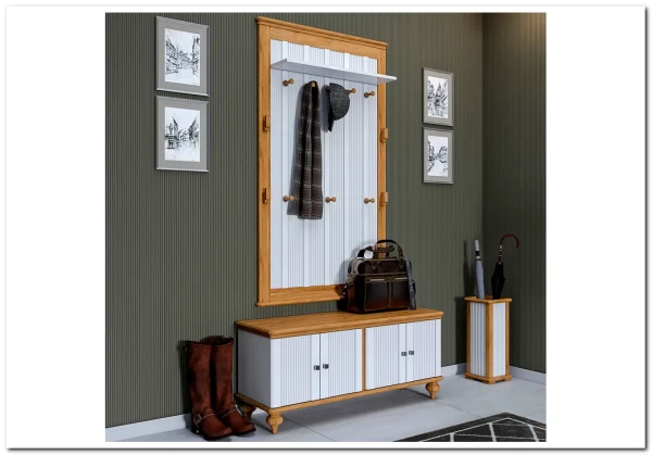 Прихожая из сосны Рандеву заказать по цене 59 060 руб. в Нижнем Новгороде Прихожая из сосны Рандеву заказать по цене 59 060 руб. в Нижнем Новгороде