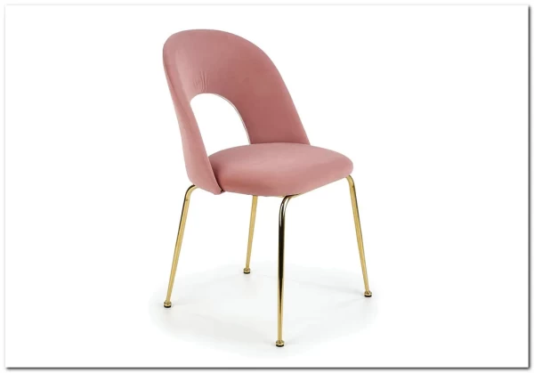 Стул кухонный Halmar K385 (светло-розовый/золотой) заказать по цене 11 746 руб. в Нижнем Новгороде