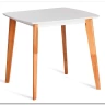 Стол обеденный Claire квадратный White (Белый) / Natural (натуральный) заказать по цене 13 100 руб. в Нижнем Новгороде
