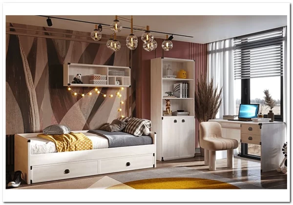 Подростковая и детская комната ИНДИАНА (Indiana) BRW по цене 63 060 руб. в магазине Другая Мебель в Нижнем Новгороде Подростковая и детская комната ИНДИАНА (Indiana) BRW по цене 63 060 руб. в магазине Другая Мебель в Нижнем Новгороде