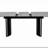 Стол RASMUS 160 TL-45 Белый мрамор, испанская керамика / черный каркас, DISAUR заказать по цене 95 250 руб. в Нижнем Новгороде