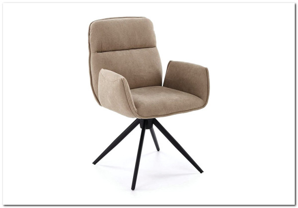 Стул кухонный Halmar K574 поворотный (темно-бежевый/черный) заказать по цене 19 092 руб. в Нижнем Новгороде Стул кухонный Halmar K574 поворотный (темно-бежевый/черный) заказать по цене 19 092 руб. в Нижнем Новгороде