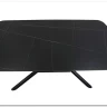 Стол обеденный Signal VECTOR Ceramic 180 (черный/черный)  заказать по цене 81 244 руб. в Нижнем Новгороде