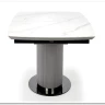 Стол обеденный Halmar DANCAN раскладной (белый мрамор/серый/черный) заказать по цене 120 268 руб. в Нижнем Новгороде