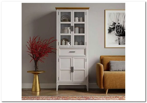 Шкаф для посуды Квадро-С 221-185 заказать по цене 41 321 руб. в Нижнем Новгороде