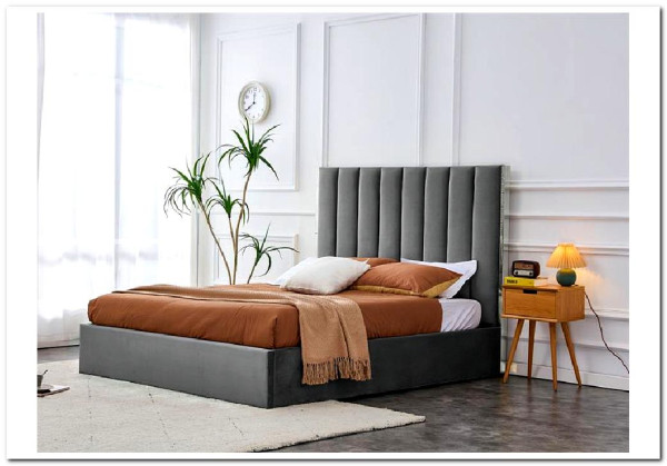 Кровать Halmar PALAZZO (серый/серебристый) 160/200 заказать по цене 85 713 руб. в Нижнем Новгороде Кровать Halmar PALAZZO (серый/серебристый) 160/200 заказать по цене 85 713 руб. в Нижнем Новгороде