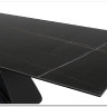 Стол обеденный Signal DIUNA CERAMIC раскладной (черный мат) заказать по цене 156 634 руб. в Нижнем Новгороде