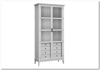 Шкаф для книг Квадро-С 220/04 из массива сосны