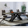Стол обеденный Signal WESTIN Ceramic 160 раскладной (бирюзовый Ossido Verde/черный мат) заказать по цене 152 669 руб. в Нижнем Новгороде