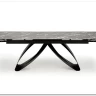 Стол обеденный Halmar HILARIO 180 раскладной (черный мрамор/черный) заказать по цене 122 998 руб. в Нижнем Новгороде