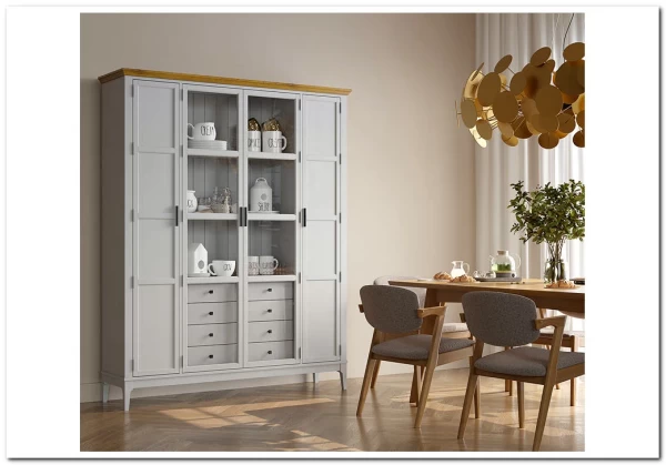 Шкаф для книг Квадро-С 422Ф/04 из массива сосны заказать по цене 93 269 руб. в Нижнем Новгороде