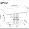 Стол обеденный Halmar FABIANO 135 раскладной (дуб вотан/черный) заказать по цене 31 373 руб. в Нижнем Новгороде