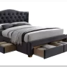 Кровать ASPEN II VELVET BLUVEL 14 160/200 Signal заказать по цене 82 622 руб. в Нижнем Новгороде