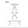 Стол обеденный Halmar PERONI 100 раскладной (дуб золотой/черный) заказать по цене 86 595 руб. в Нижнем Новгороде