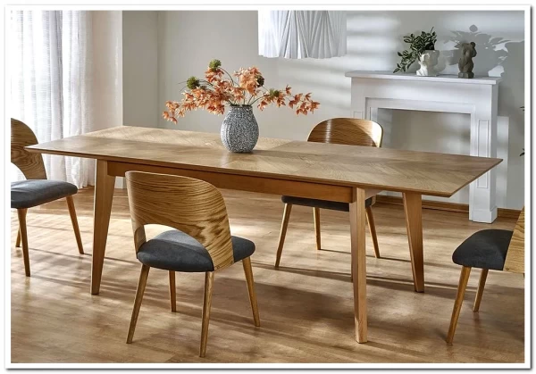 Стол обеденный Halmar EDMONDO 160 раскладной (дуб) заказать по цене 104 586 руб. в Нижнем Новгороде