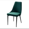 Стул NEPAL-P ЗЕЛЕНЫЙ 19 велюр/ черный каркас заказать по цене 7 100 руб. в Нижнем Новгороде