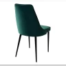 Стул NEPAL-P ЗЕЛЕНЫЙ 19 велюр/ черный каркас заказать по цене 7 100 руб. в Нижнем Новгороде