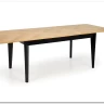 Стол обеденный Halmar EDMONDO 160 раскладной (дуб/черный) заказать по цене 104 586 руб. в Нижнем Новгороде