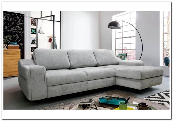 Диван Марко с оттоманкой к дельфину Soft Time заказать по цене 144 600 руб. в Нижнем Новгороде