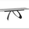 Стол обеденный Signal DIUNA Ceramic 160 раскладной (Statuario Venato белый/черный мат) заказать по цене 156 634 руб. в Нижнем Новгороде
