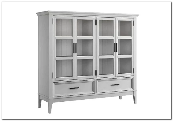 Шкаф для посуды Квадро-С 42 из массива сосны заказать по цене 54 605 руб. в Нижнем Новгороде