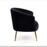 Кресло CROWN  Halmar (черный/золотой) заказать по цене 30 381 руб. в Нижнем Новгороде