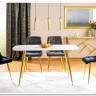 Стул кухонный Signal CHIC Velvet Bluvel 52 (античный розовый/золотой) заказать по цене 10 726 руб. в Нижнем Новгороде